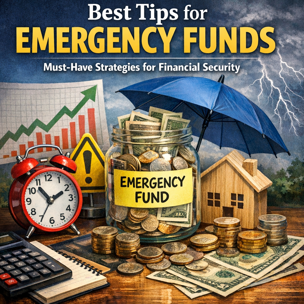 Illustration of Best Tips for Emergency Funds: Must-Have Strategies for Financial Security