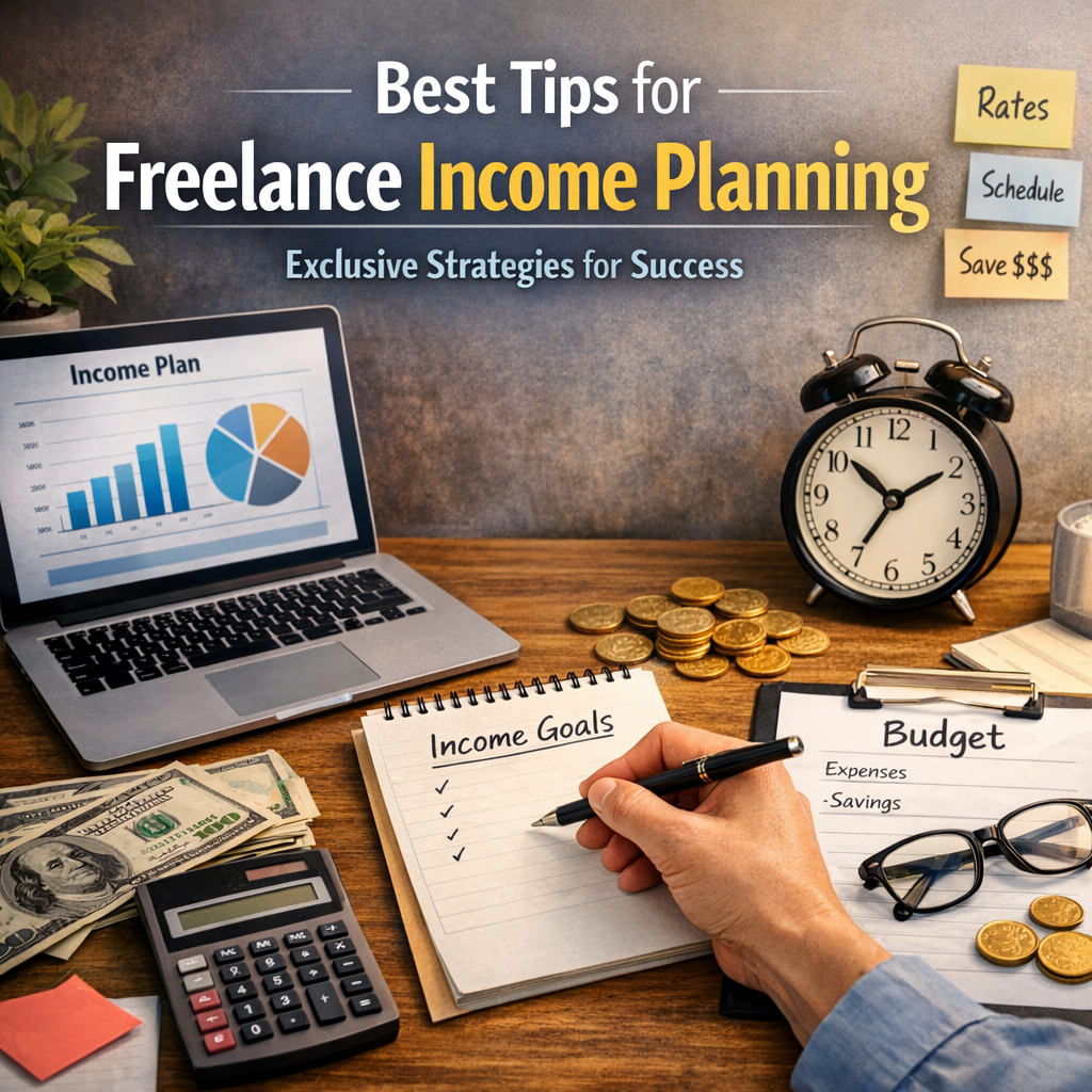 Illustration of Best Tips for Freelance Income Planning: Exclusive Strategies for Success