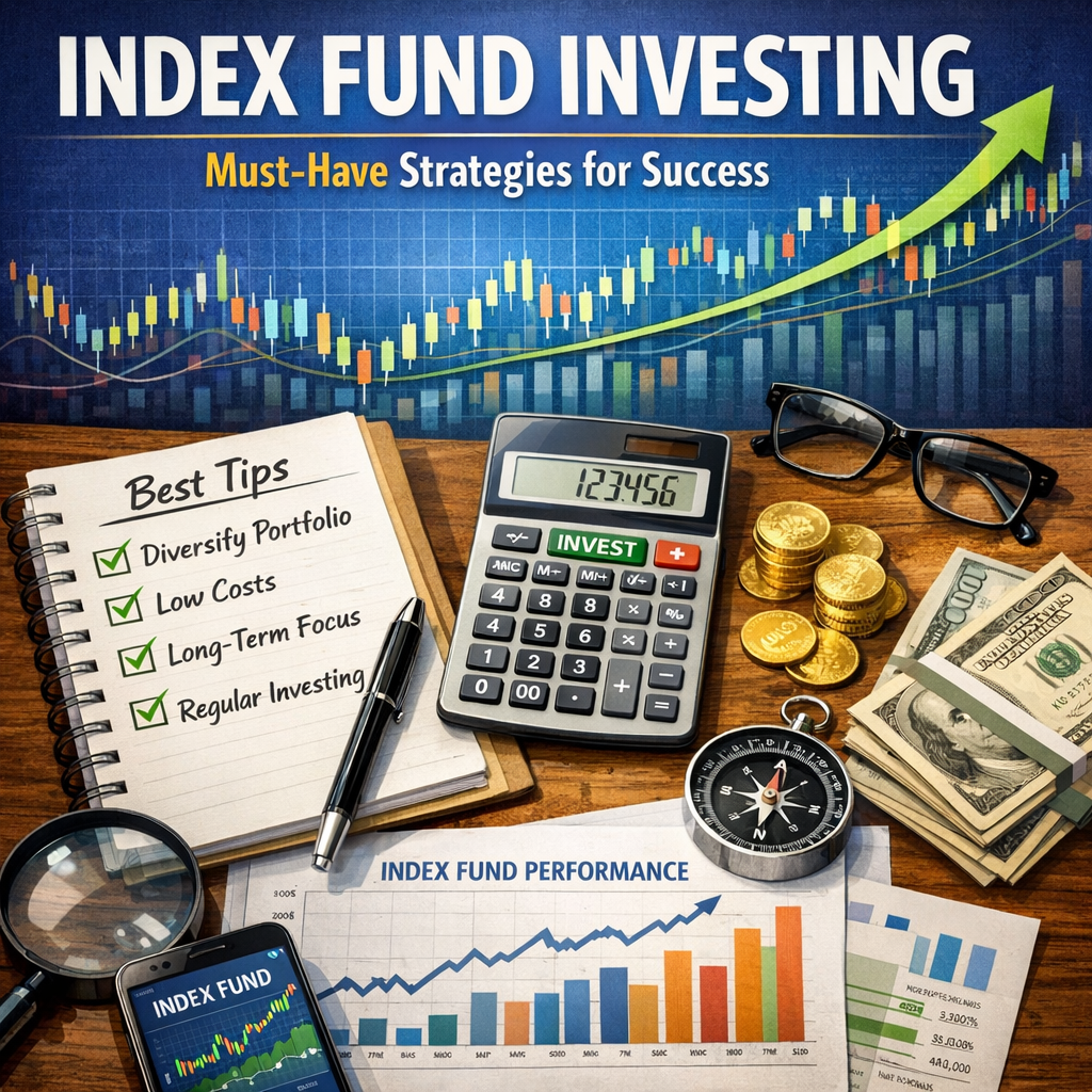Illustration of Best Tips for Index Fund Investing: Must-Have Strategies for Success