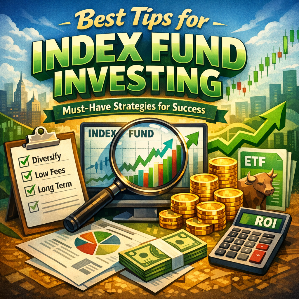 Illustration of Best Tips for Index Fund Investing: Must-Have Strategies for Success