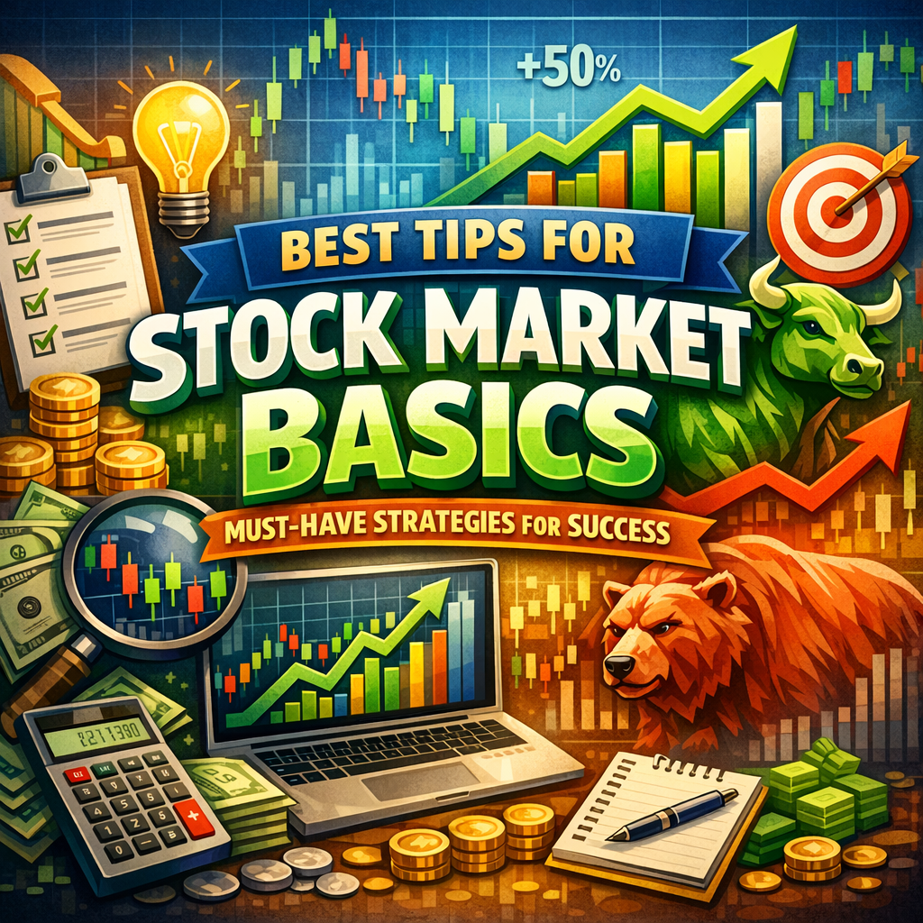 Illustration of Best Tips for Stock Market Basics: Must-Have Strategies for Success