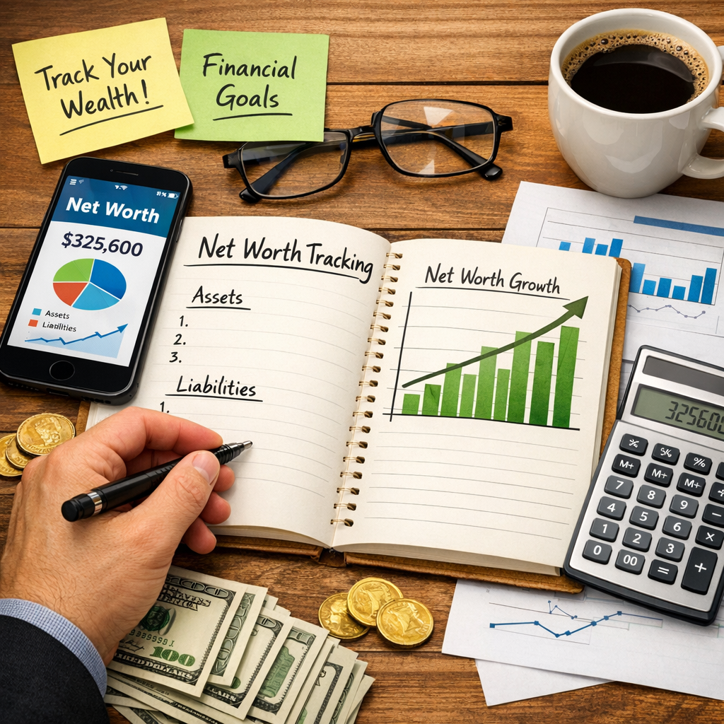 Illustration of Easy Net Worth Tracking Wins: Must-Have Ideas for Effortless Growth
