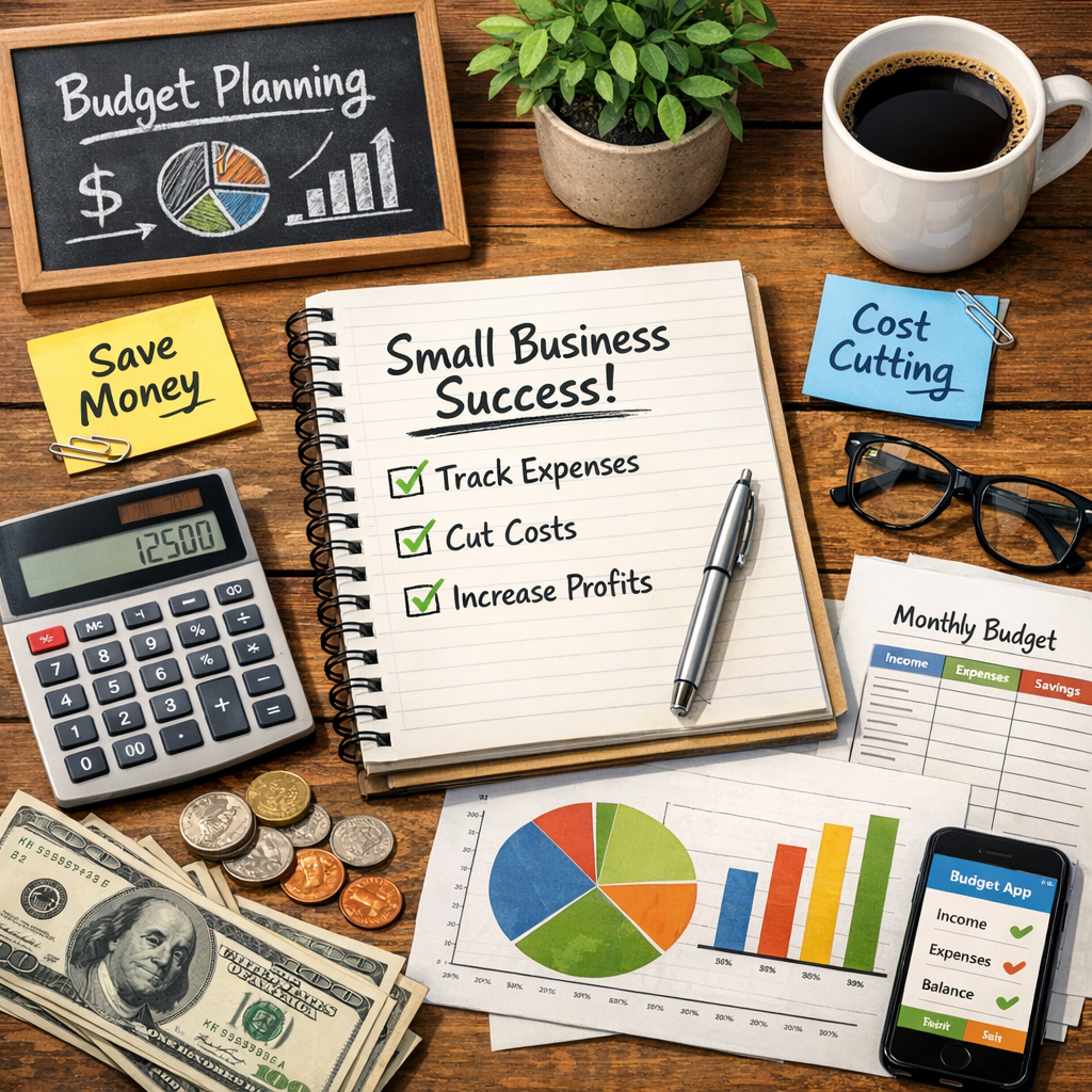 Illustration of Easy Small Business Budgeting Wins: Must-Have Ideas for Success