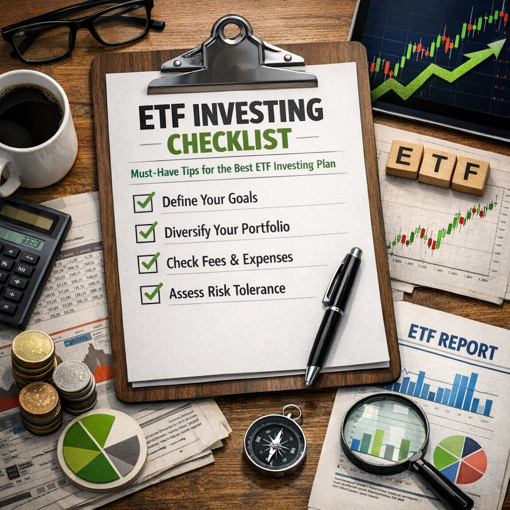 Illustration of ETF Investing Checklist: Must-Have Tips for the Best ETF Investing Plan