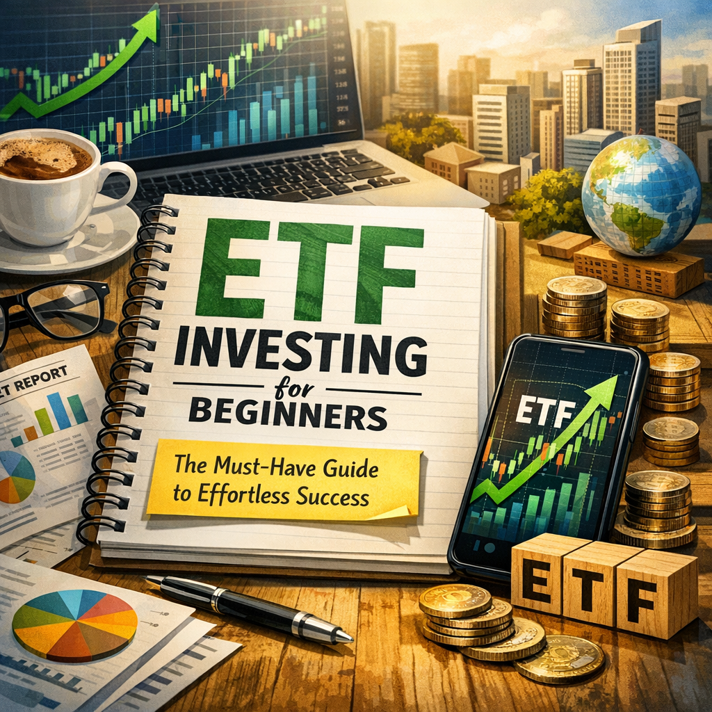 Illustration of ETF Investing for Beginners: The Must-Have Guide to Effortless Success