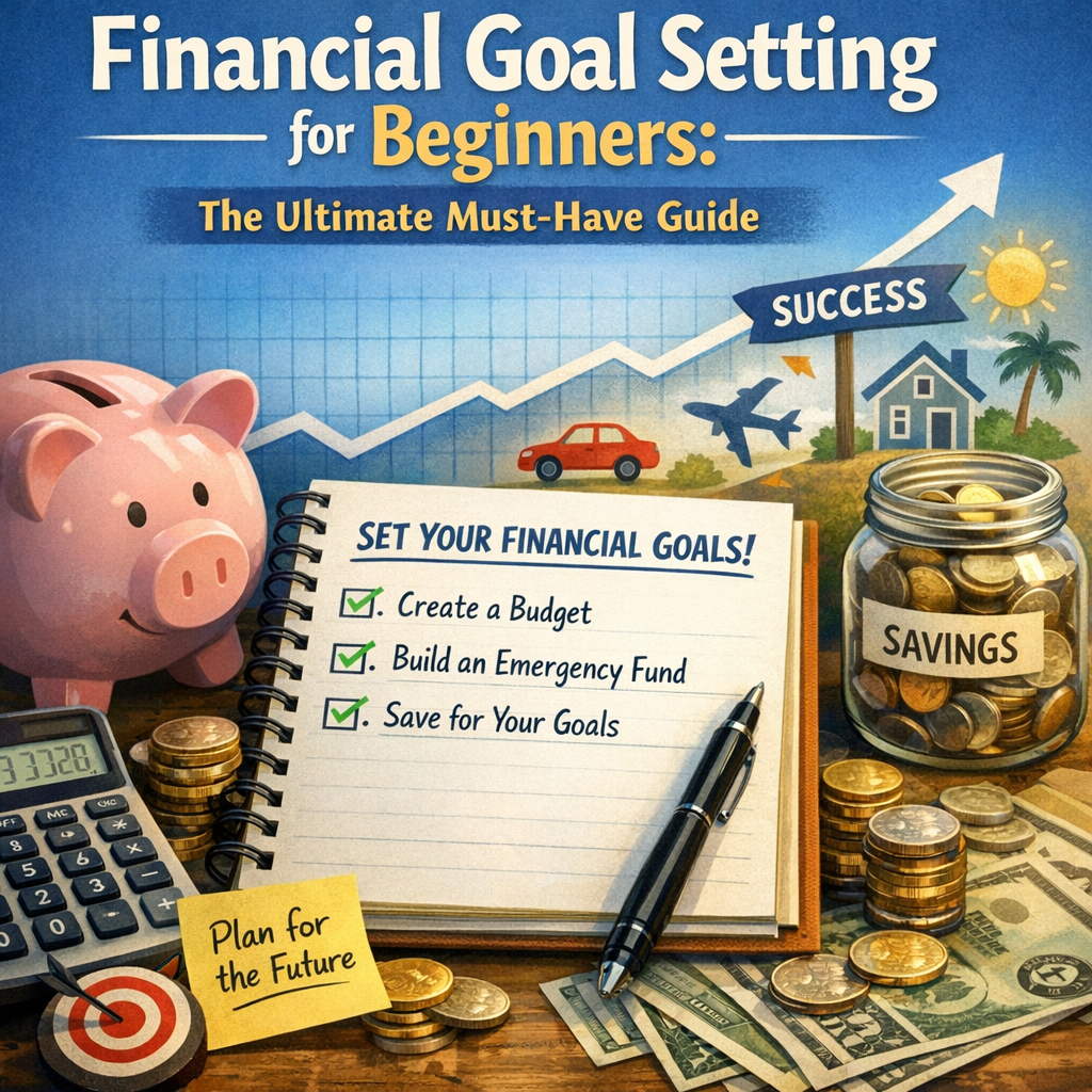 Illustration of Financial Goal Setting for Beginners: The Ultimate Must-Have Guide