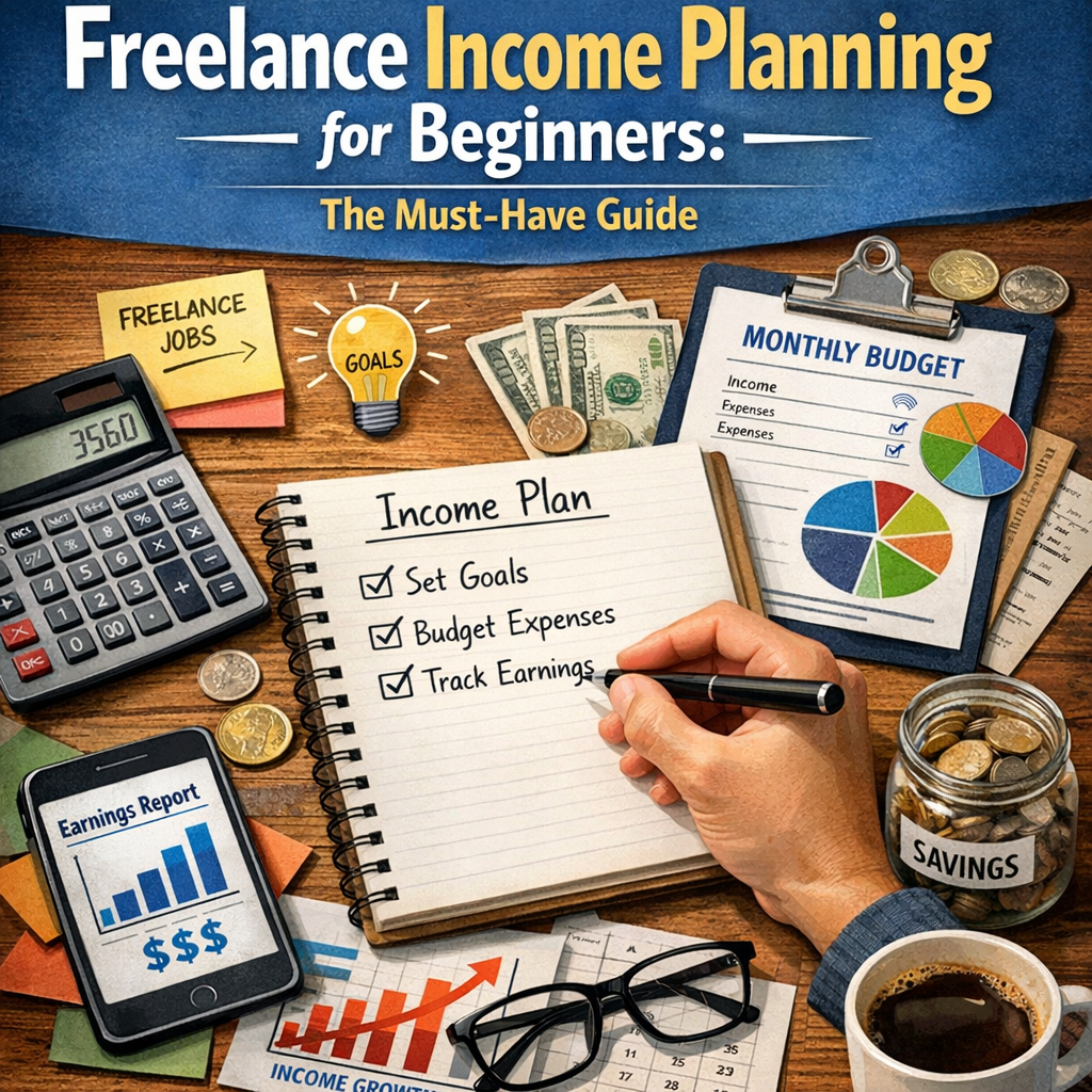Illustration of Freelance Income Planning for Beginners: The Must-Have Guide