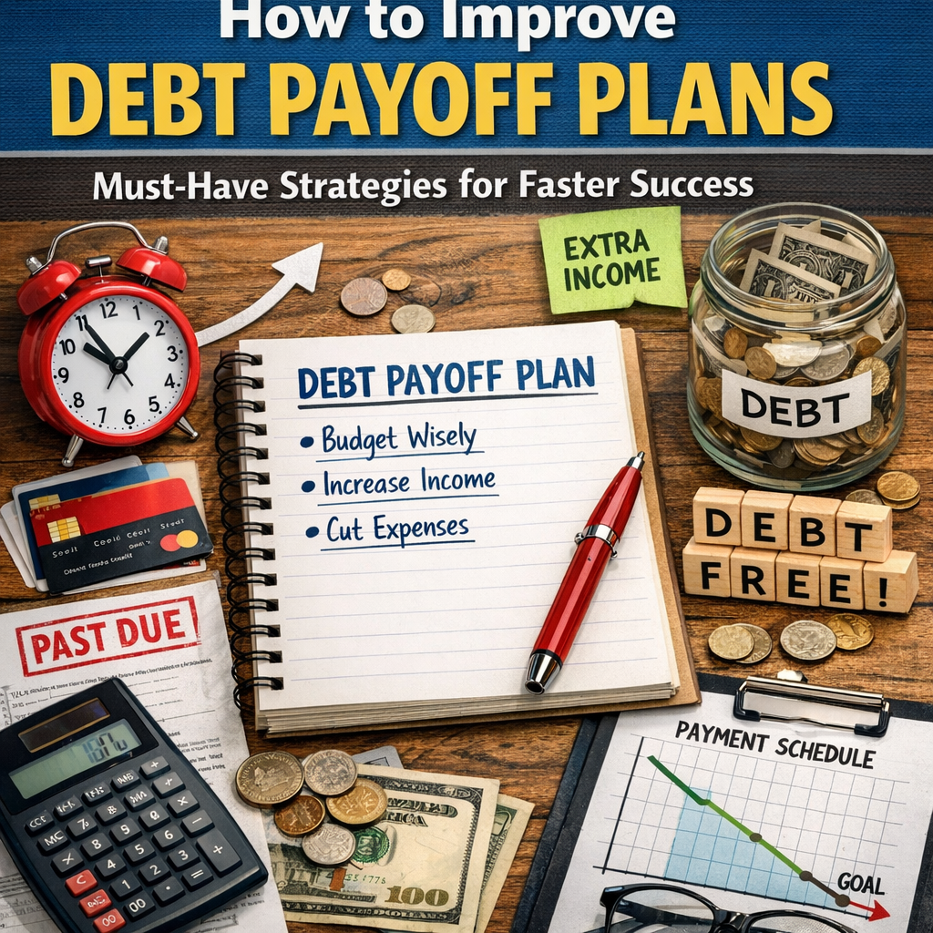 Illustration of How to Improve Debt Payoff Plans: Must-Have Strategies for Faster Success