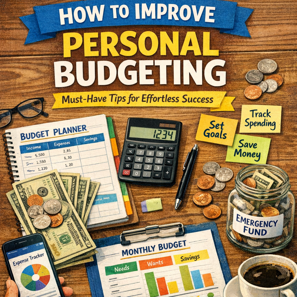 Illustration of How to Improve Personal Budgeting: Must-Have Tips for Effortless Success