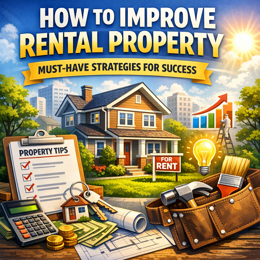Illustration of How to Improve Rental Property Tips: Must-Have Strategies for Success