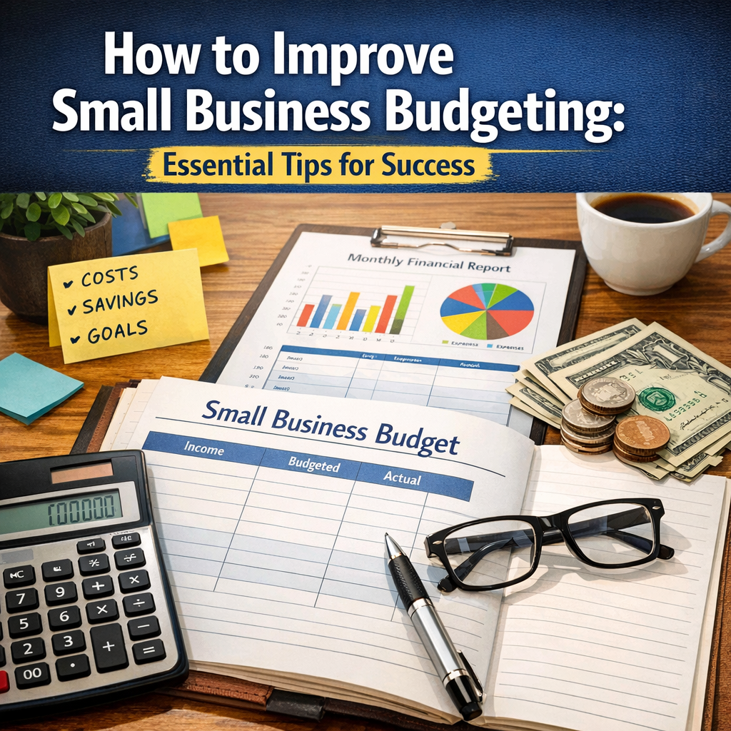 Illustration of How to Improve Small Business Budgeting: Essential Tips for Success