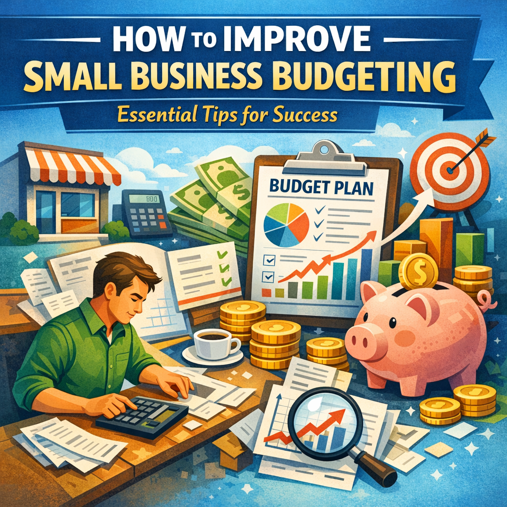 Illustration of How to Improve Small Business Budgeting: Essential Tips for Success