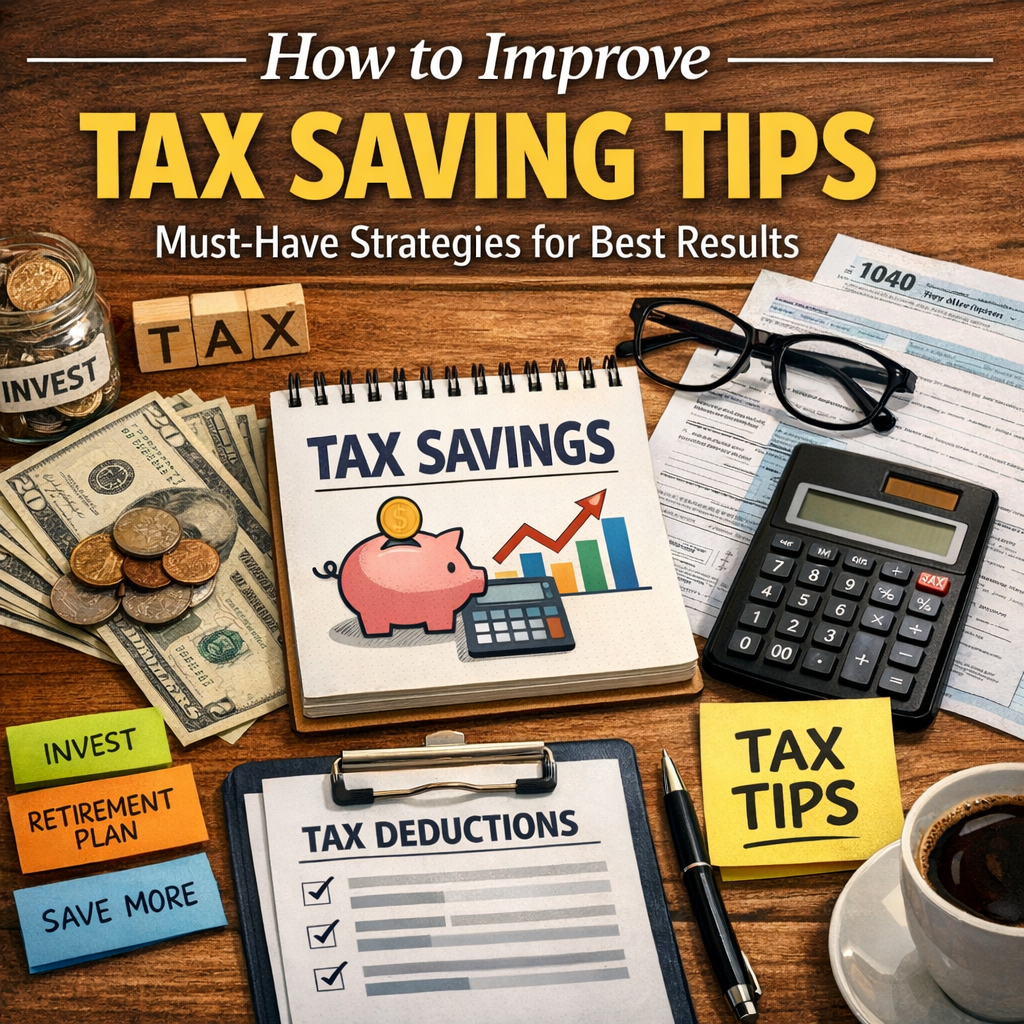Illustration of How to Improve Tax Saving Tips: Must-Have Strategies for Best Results