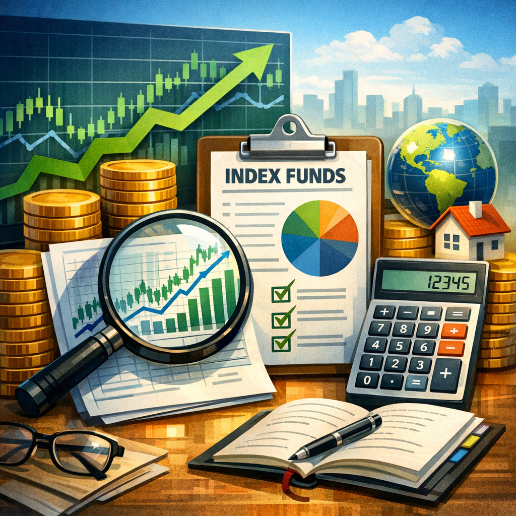 Illustration of Index Fund Investing Strategies: Must-Have Simple Tips for Success