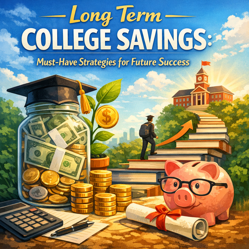 Illustration of Long Term College Savings: Must-Have Strategies for Future Success