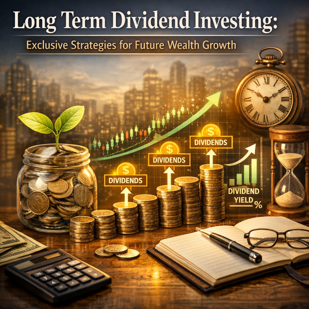 Illustration of Long Term Dividend Investing: Exclusive Strategies for Future Wealth Growth