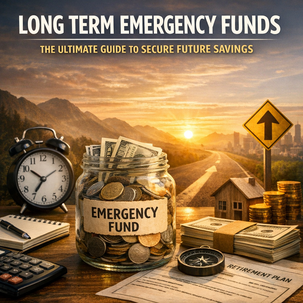 Illustration of Long Term Emergency Funds: The Ultimate Guide to Secure Future Savings
