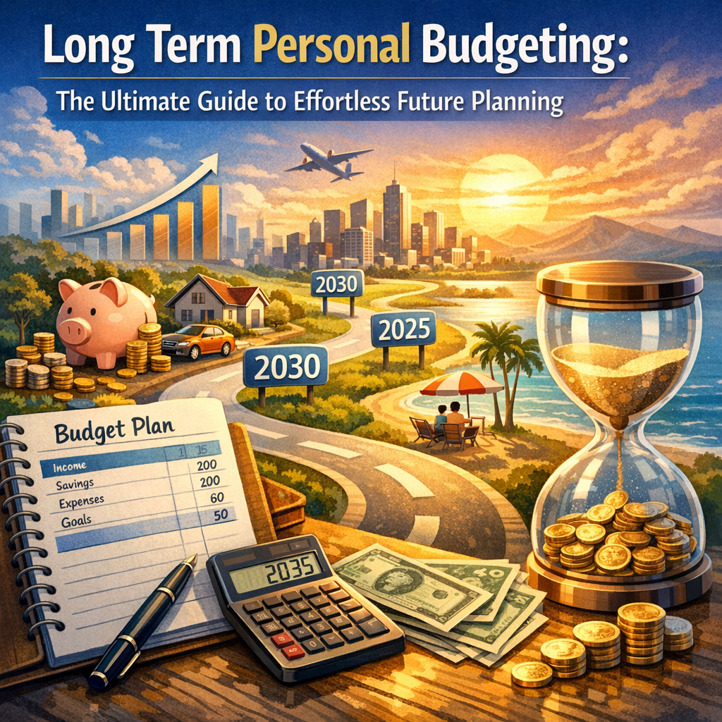 Illustration of Long Term Personal Budgeting: The Ultimate Guide to Effortless Future Planning