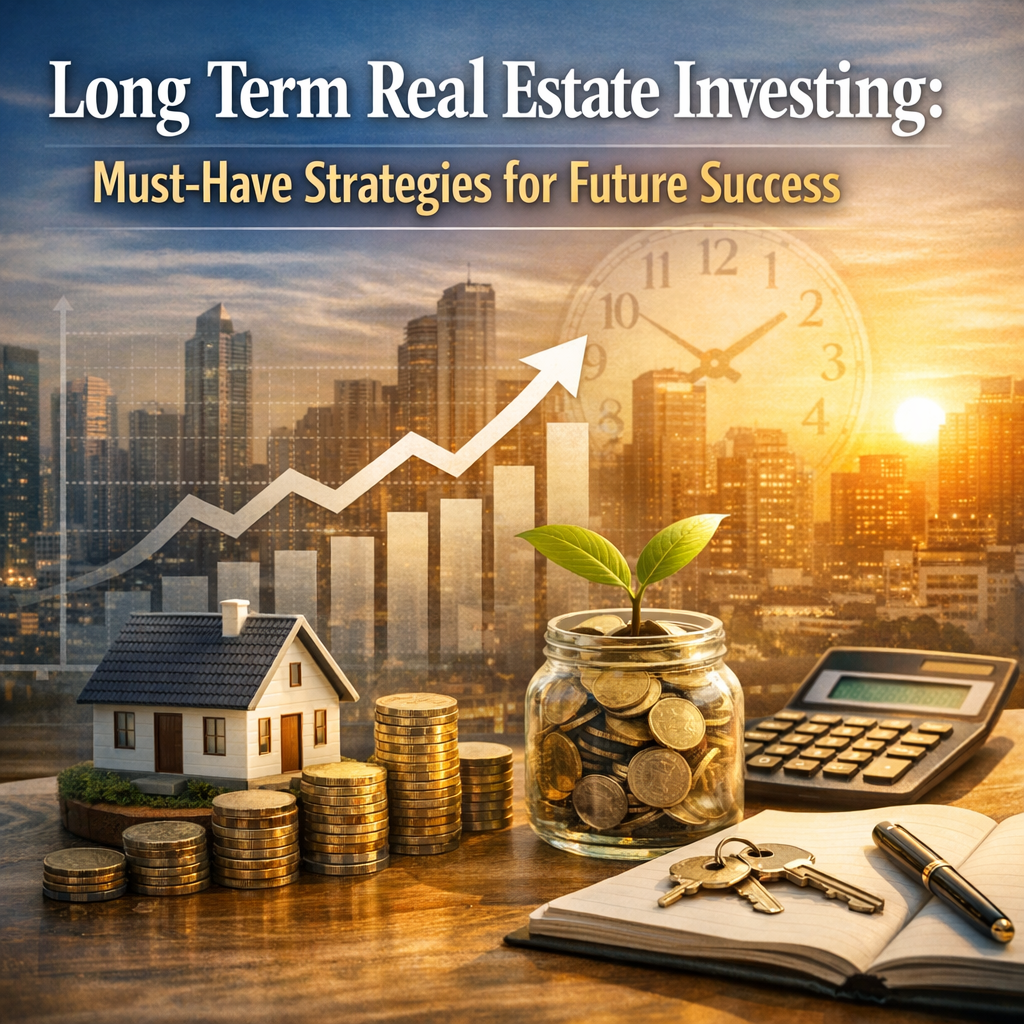 Illustration of Long Term Real Estate Investing: Must-Have Strategies for Future Success