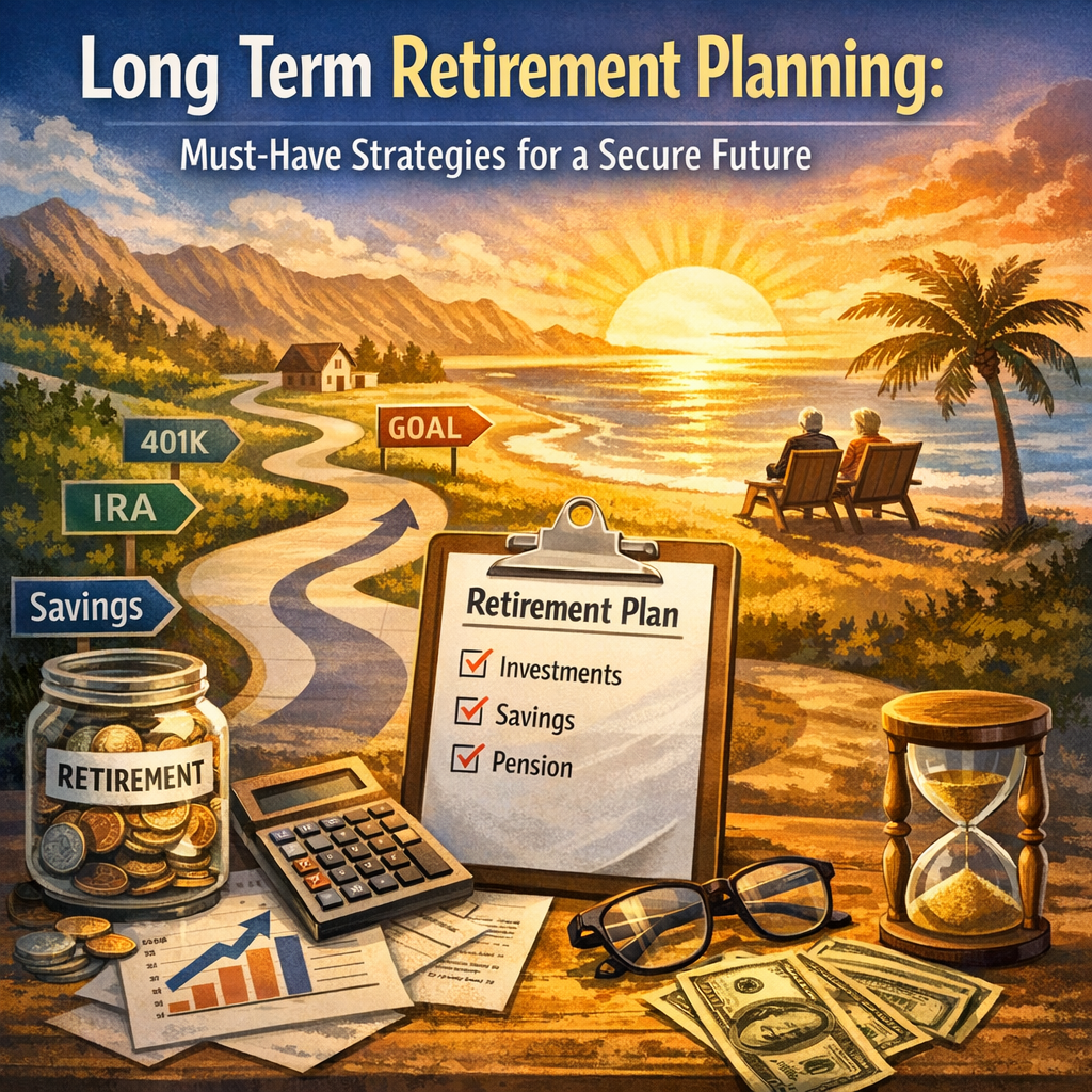 Illustration of Long Term Retirement Planning: Must-Have Strategies for a Secure Future