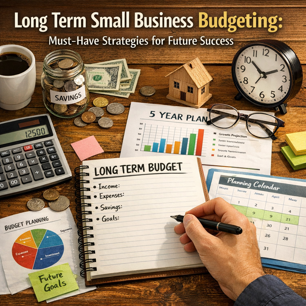 Illustration of Long Term Small Business Budgeting: Must-Have Strategies for Future Success
