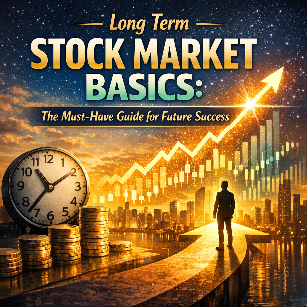 Illustration of Long Term Stock Market Basics: The Must-Have Guide for Future Success