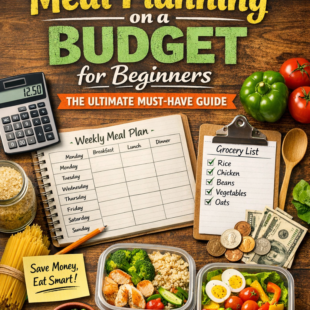 Illustration of Meal Planning on a Budget for Beginners: The Ultimate Must-Have Guide