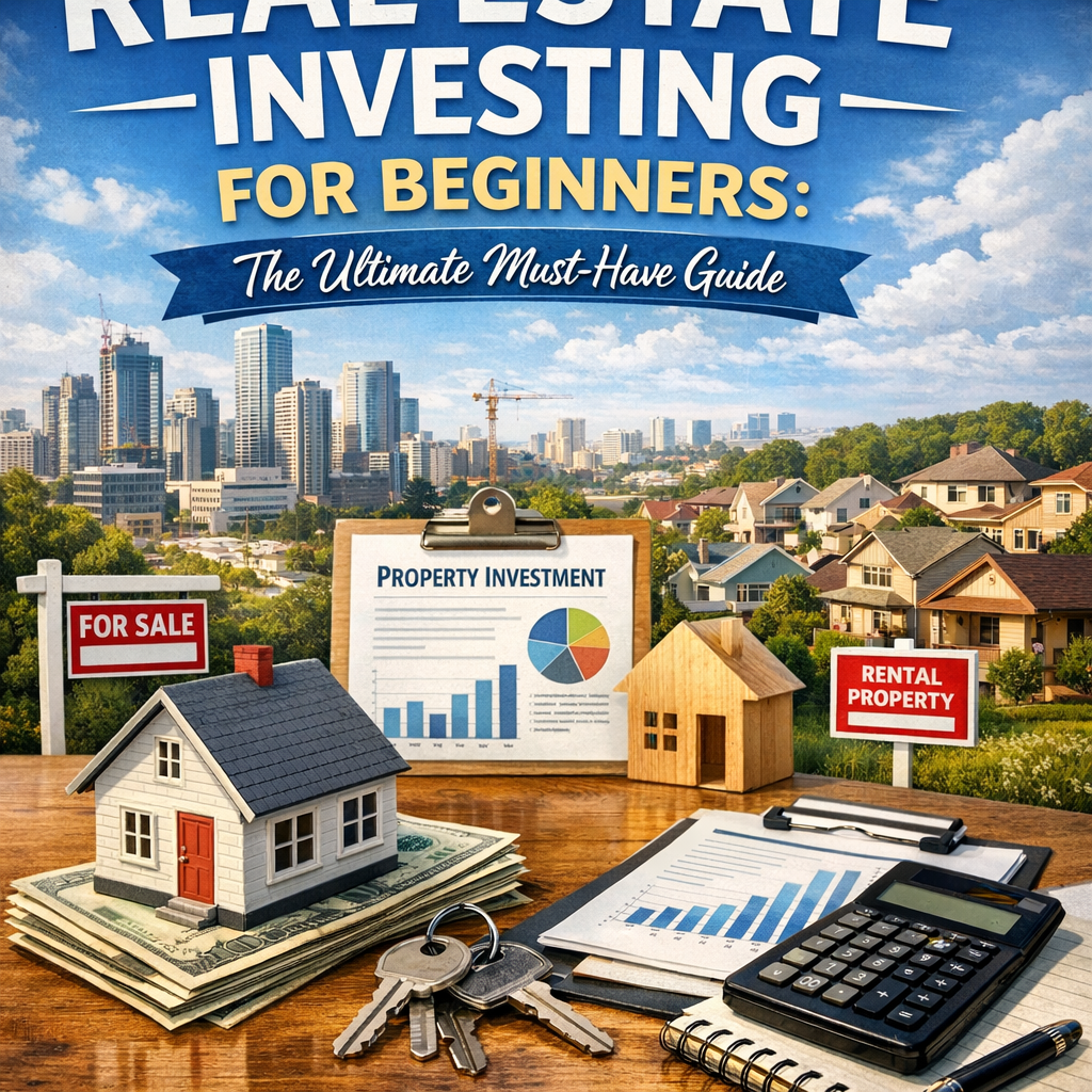 Illustration of Real Estate Investing for Beginners: The Ultimate Must-Have Guide