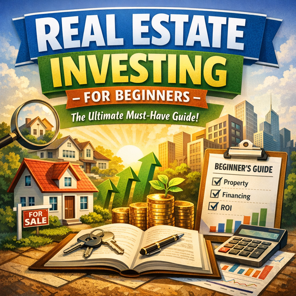 Illustration of Real Estate Investing for Beginners: The Ultimate Must-Have Guide