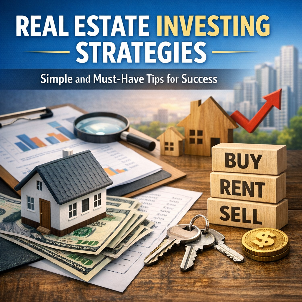 Illustration of Real Estate Investing Strategies: Simple and Must-Have Tips for Success