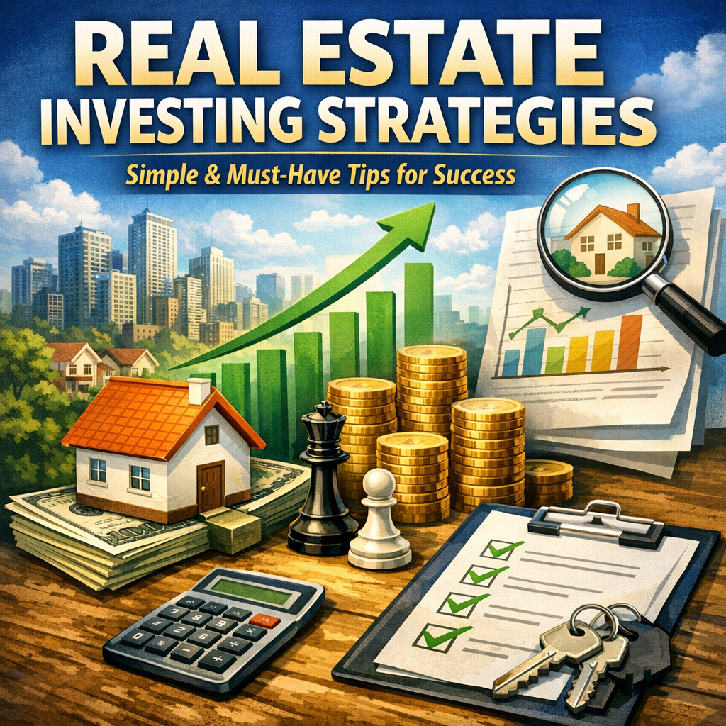 Illustration of Real Estate Investing Strategies: Simple and Must-Have Tips for Success