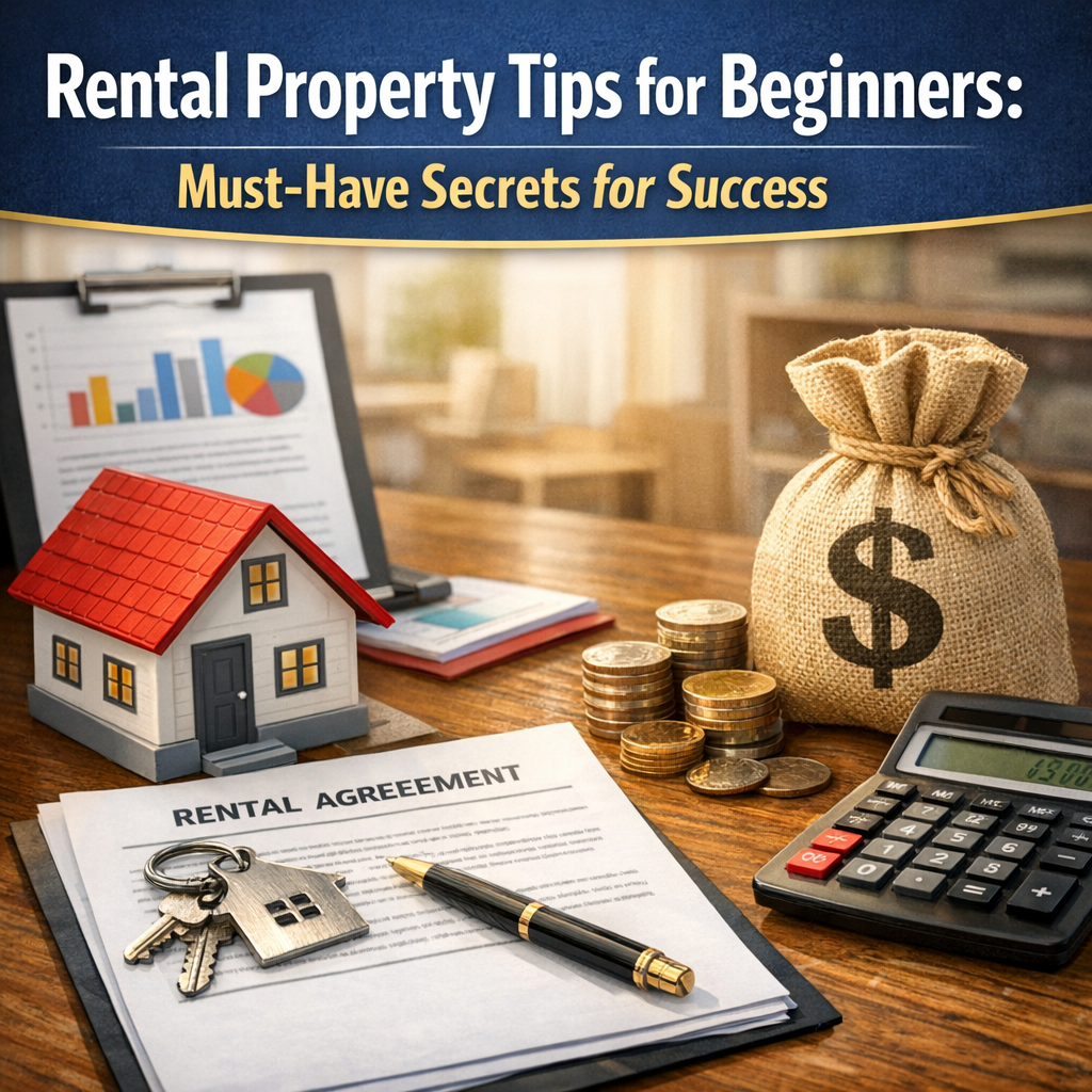 Illustration of Rental Property Tips for Beginners: Must-Have Secrets for Success