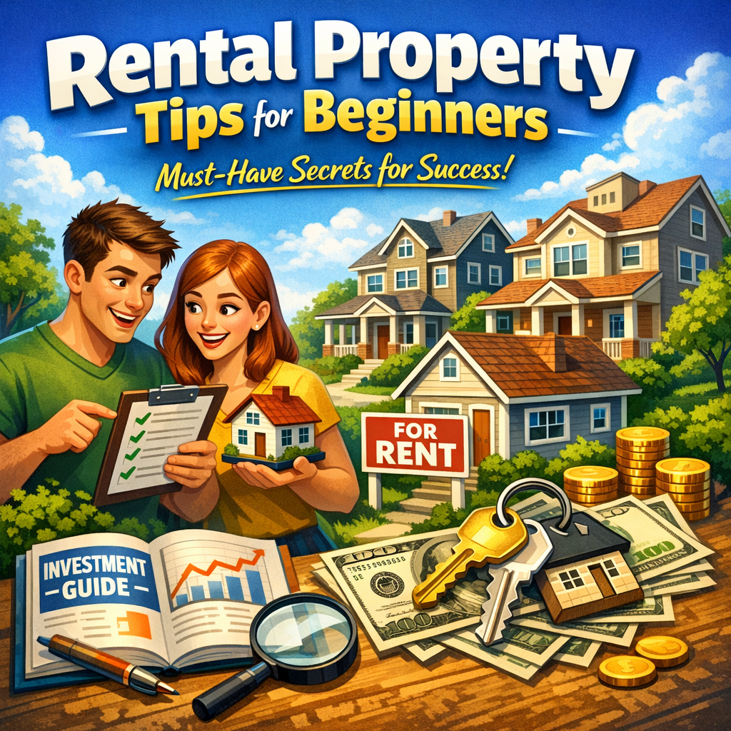 Illustration of Rental Property Tips for Beginners: Must-Have Secrets for Success