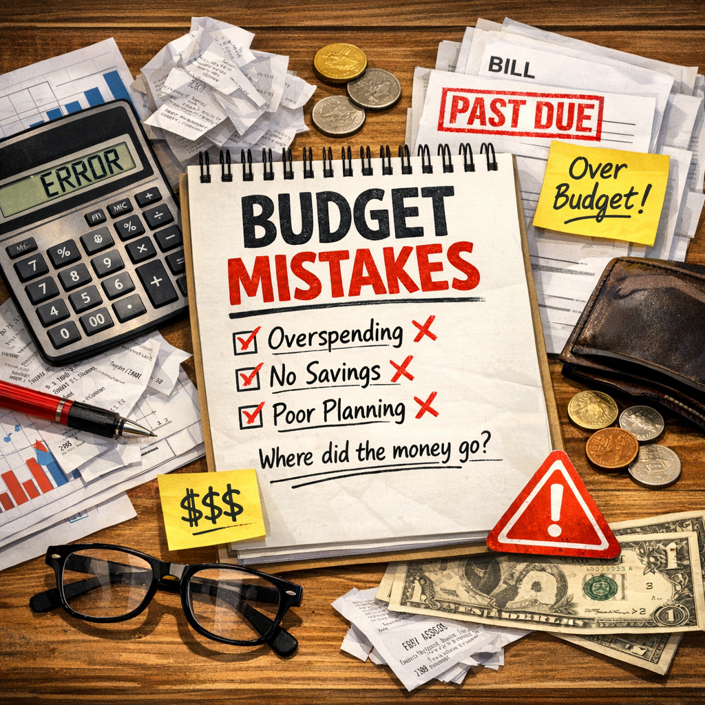 Illustration of Small Business Budgeting Mistakes: Exclusive Tips to Avoid Costly Errors