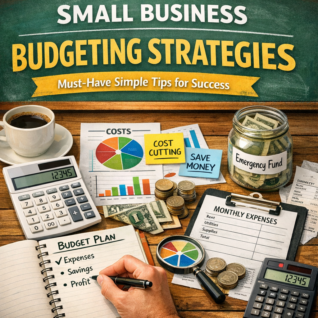 Illustration of Small Business Budgeting Strategies: Must-Have Simple Tips for Success