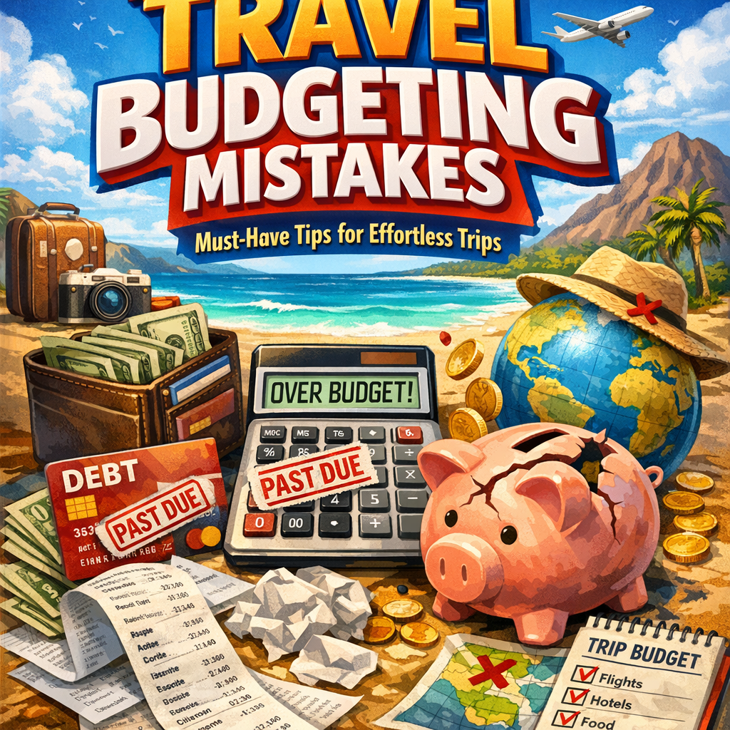 Illustration of Travel Budgeting Mistakes: Must-Have Tips for Effortless Trips