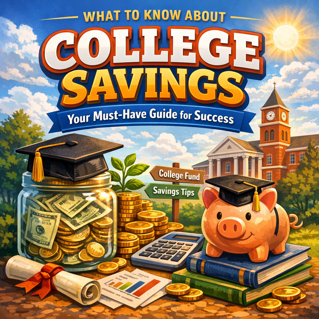 Illustration of What to Know About College Savings: Your Must-Have Guide for Success