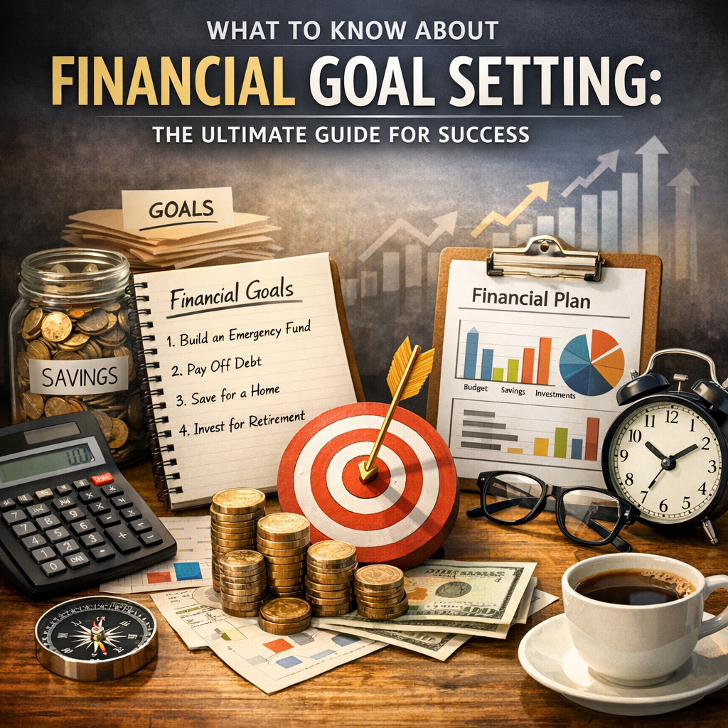 Illustration of What to Know About Financial Goal Setting: The Ultimate Guide for Success