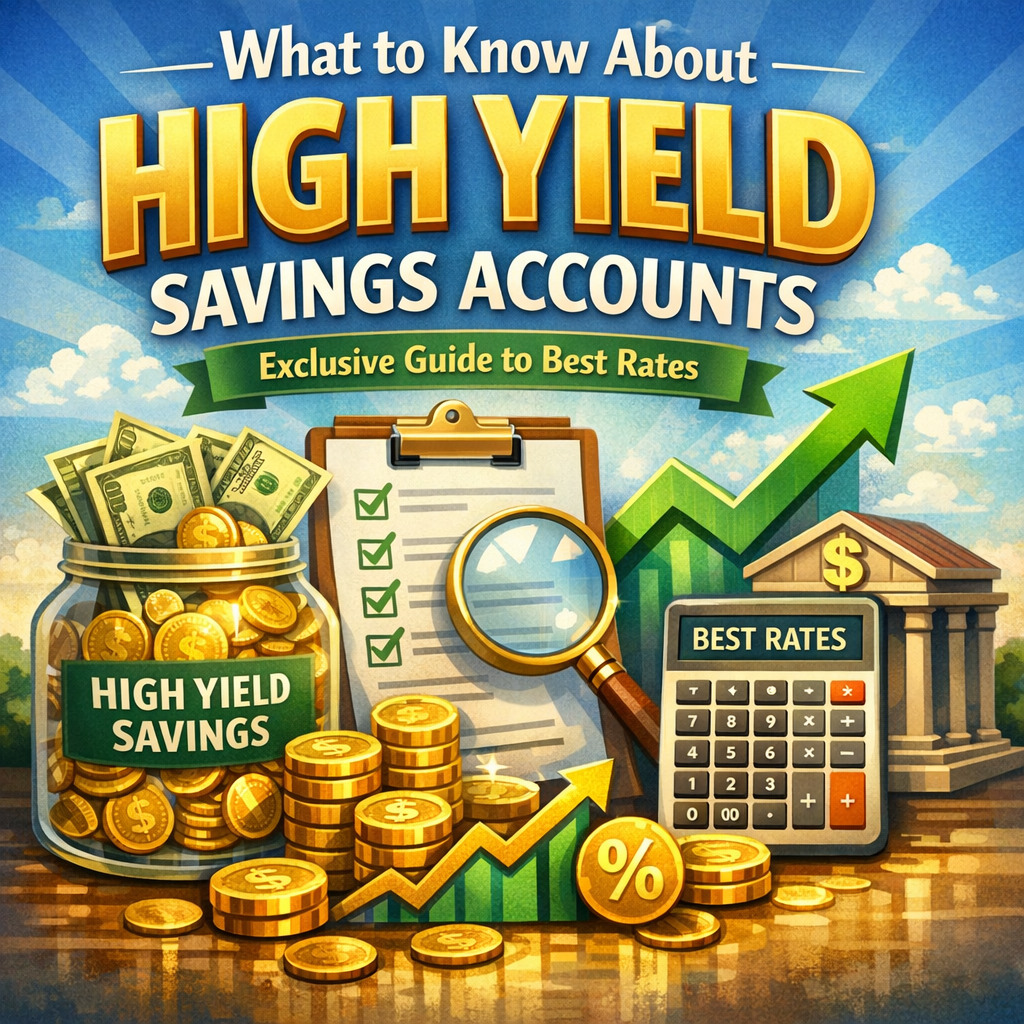 Illustration of What to Know About High Yield Savings Accounts: Exclusive Guide to Best Rates