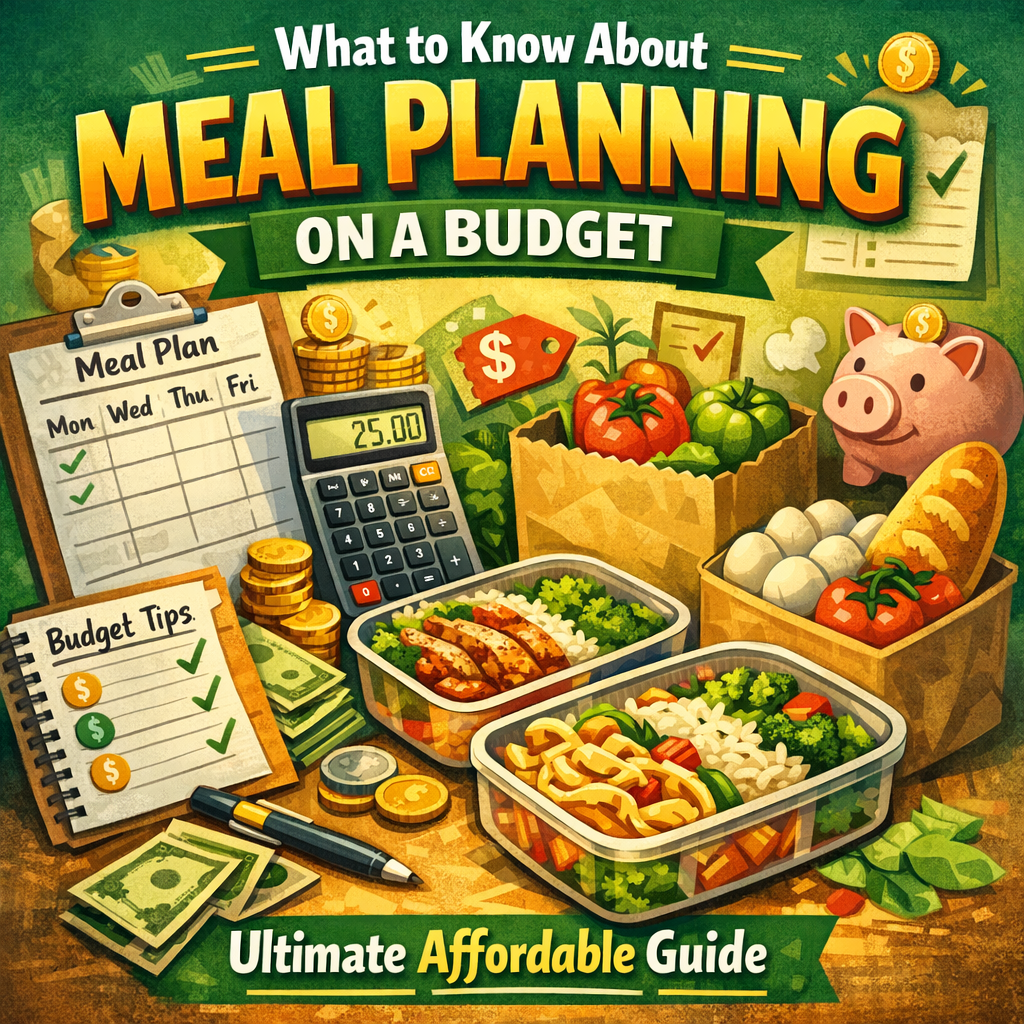 Illustration of What to Know About Meal Planning on a Budget: Ultimate Affordable Guide