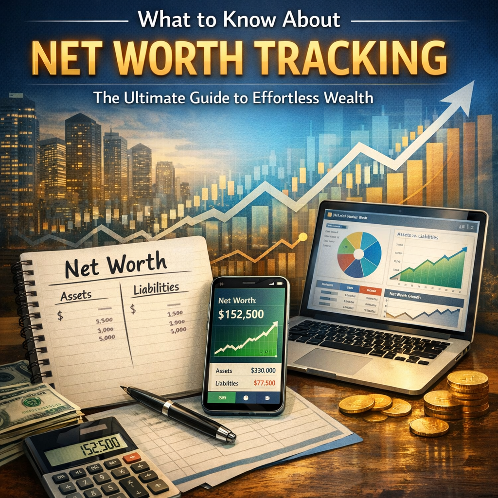 Illustration of What to Know About Net Worth Tracking: The Ultimate Guide to Effortless Wealth