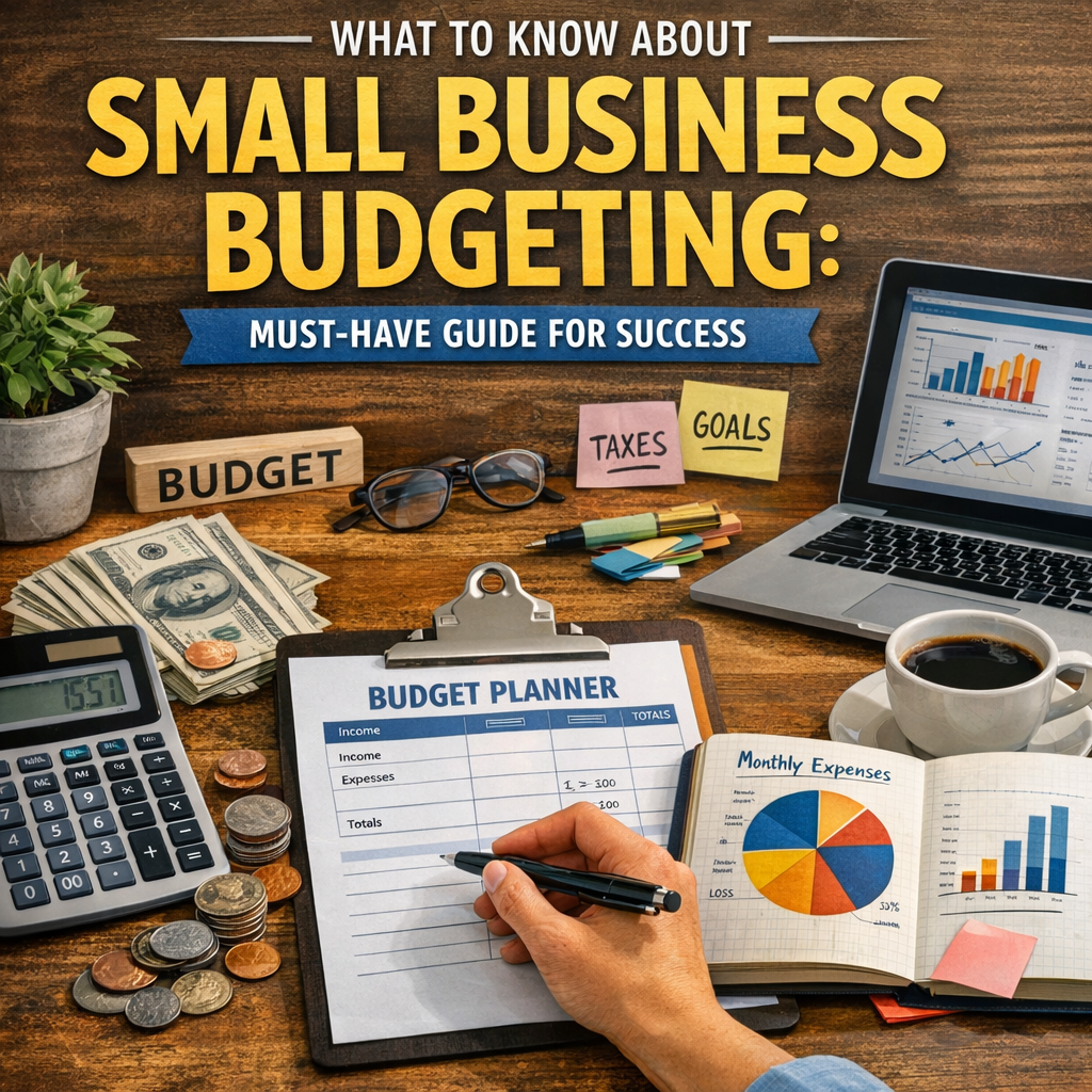 Illustration of What to Know About Small Business Budgeting: Must-Have Guide for Success