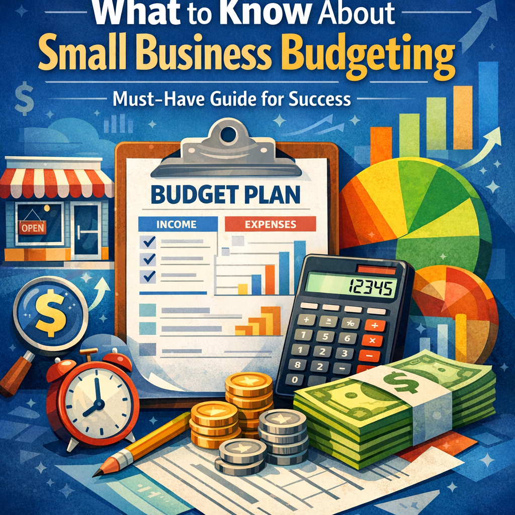 Illustration of What to Know About Small Business Budgeting: Must-Have Guide for Success